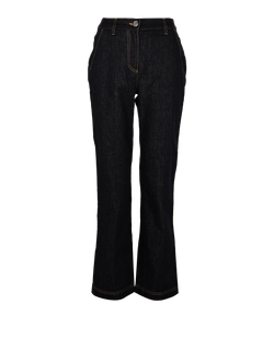 Fendi Heart Pencil Fit Jeans, Denim, Blue, UK8, 3*