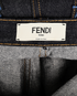 Fendi Heart Pencil Fit Jeans, £220, Clothing, Blue, Denim, Other view