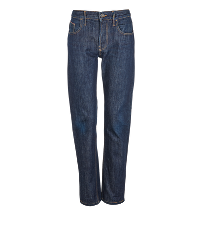 Gucci Vintage Jeans, £140, Clothing, Navy, Denim, Front view