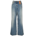 Louis Vuitton High Waist Wide Jeans, £450, Clothing, Blue, Denim, Front view