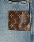 Louis Vuitton High Waist Wide Jeans, £450, Clothing, Blue, Denim, Other view