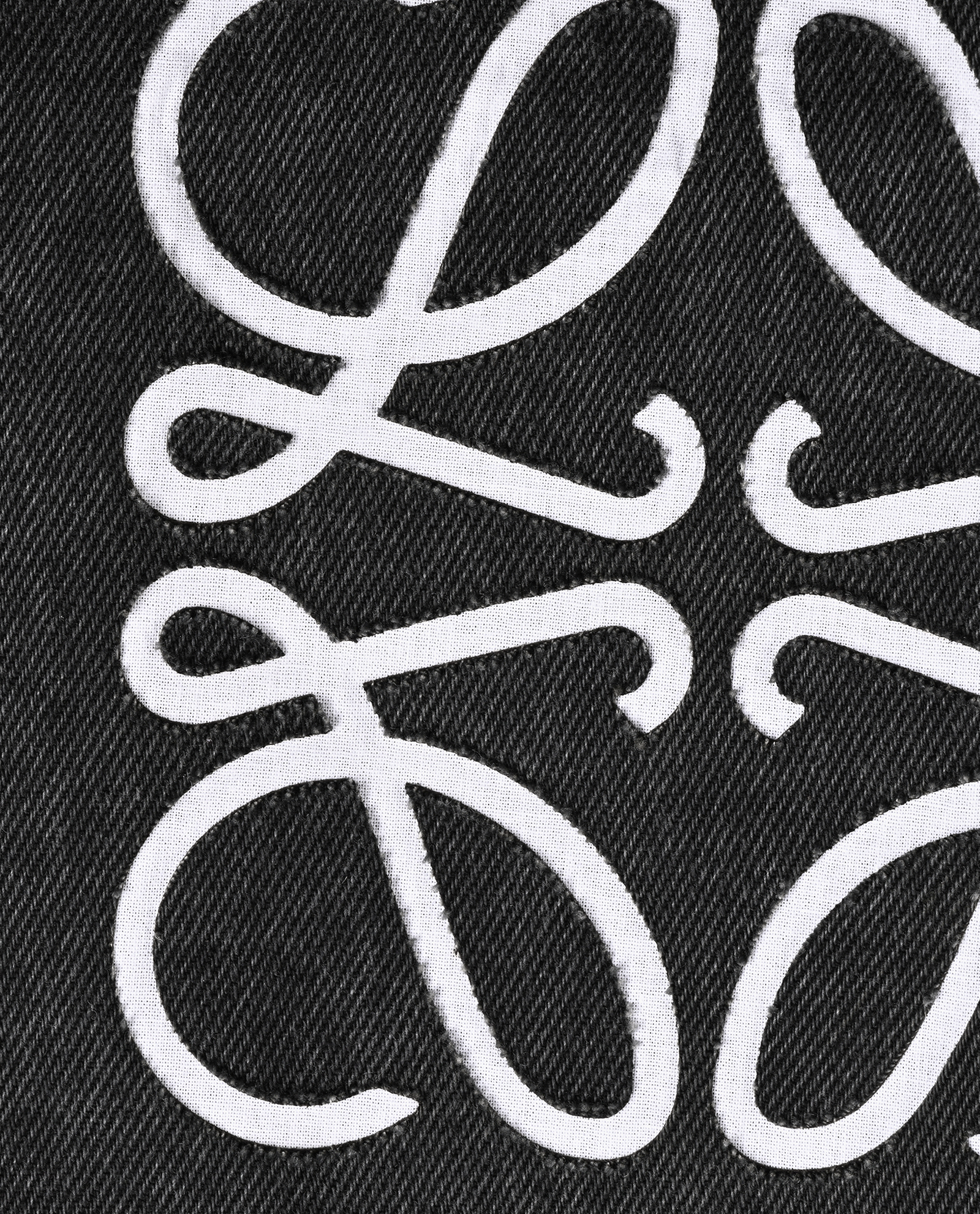 Loewe Anagram Baggy Jeans, &pound;495, Clothing, Black, Denim, Other view