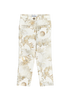Chanel Cropped Jeans, &pound;180, Clothing, Cream/Gold, Cotton, Front view
