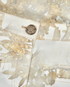 Chanel Cropped Jeans, &pound;180, Clothing, Cream/Gold, Cotton, Other view