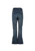 Celine Denim Flare Jeans, £450, Clothing, Blue, Cotton, Back view