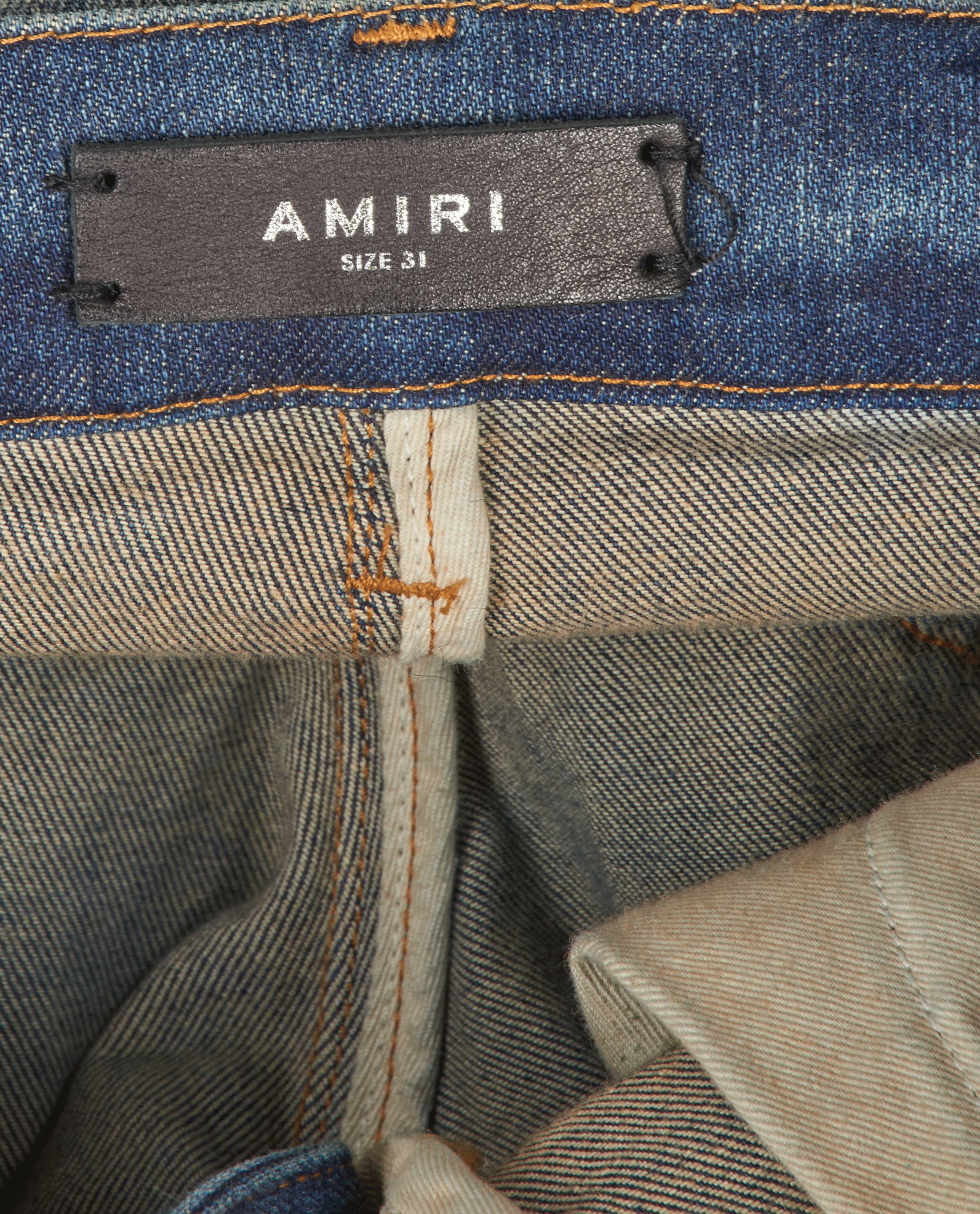 Amiri Slim Fit Jeans, &pound;220, Clothing, Blue, Denim, Other view