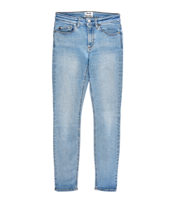 Acne Studios Skin 5 Mid VTG Jeans, Cotton, Blue, UK6, 2*