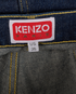 Kenzo Asagao Straight Jeans, &pound;110, Clothing, Blue, Cotton, Other view