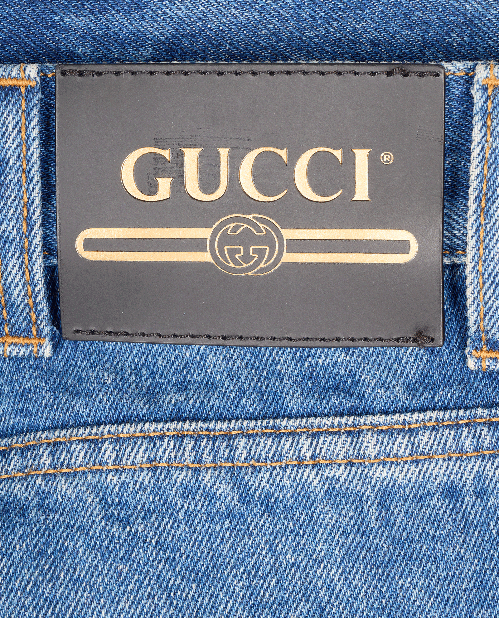 Gucci Slim Jeans, &pound;180, Clothing, Blue, Cotton, Other view