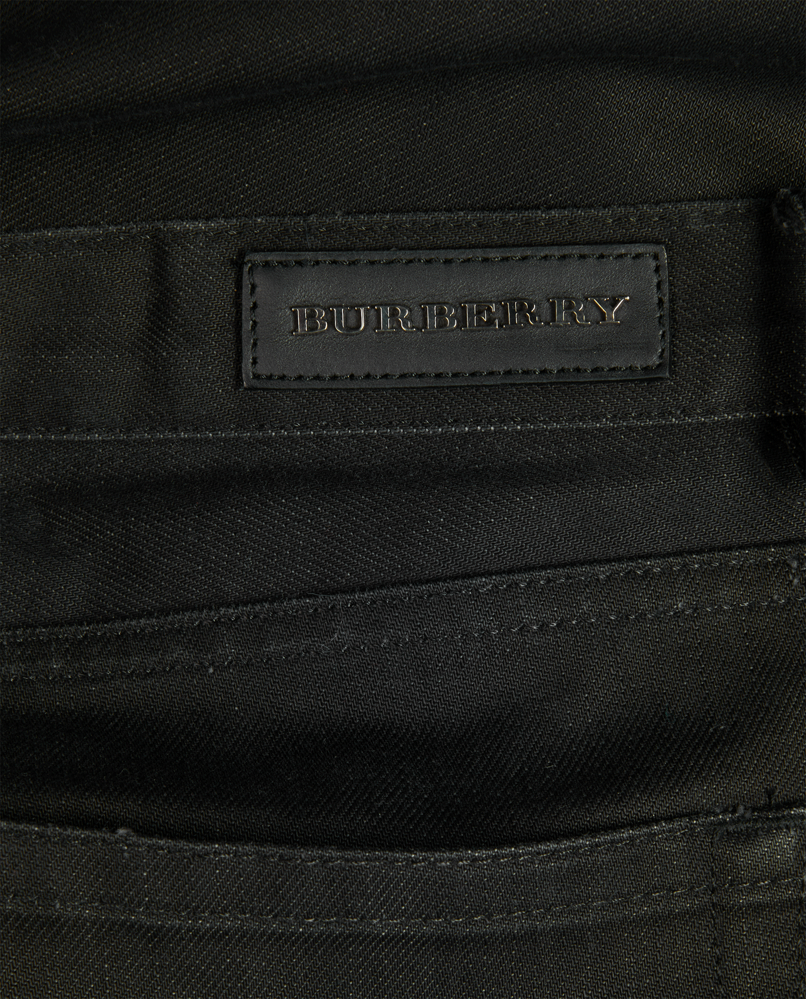 Burberry Straight Jeans, &pound;80, Clothing, Black, Cotton, Other view