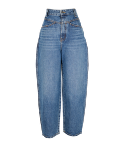 Khaite Preen Jeans, Cotton, Blue, UK 8, 3*