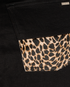 Amiri Leopard Print Straight Leg Jeans, &pound;170, Clothing, Black, Cotton, Other view