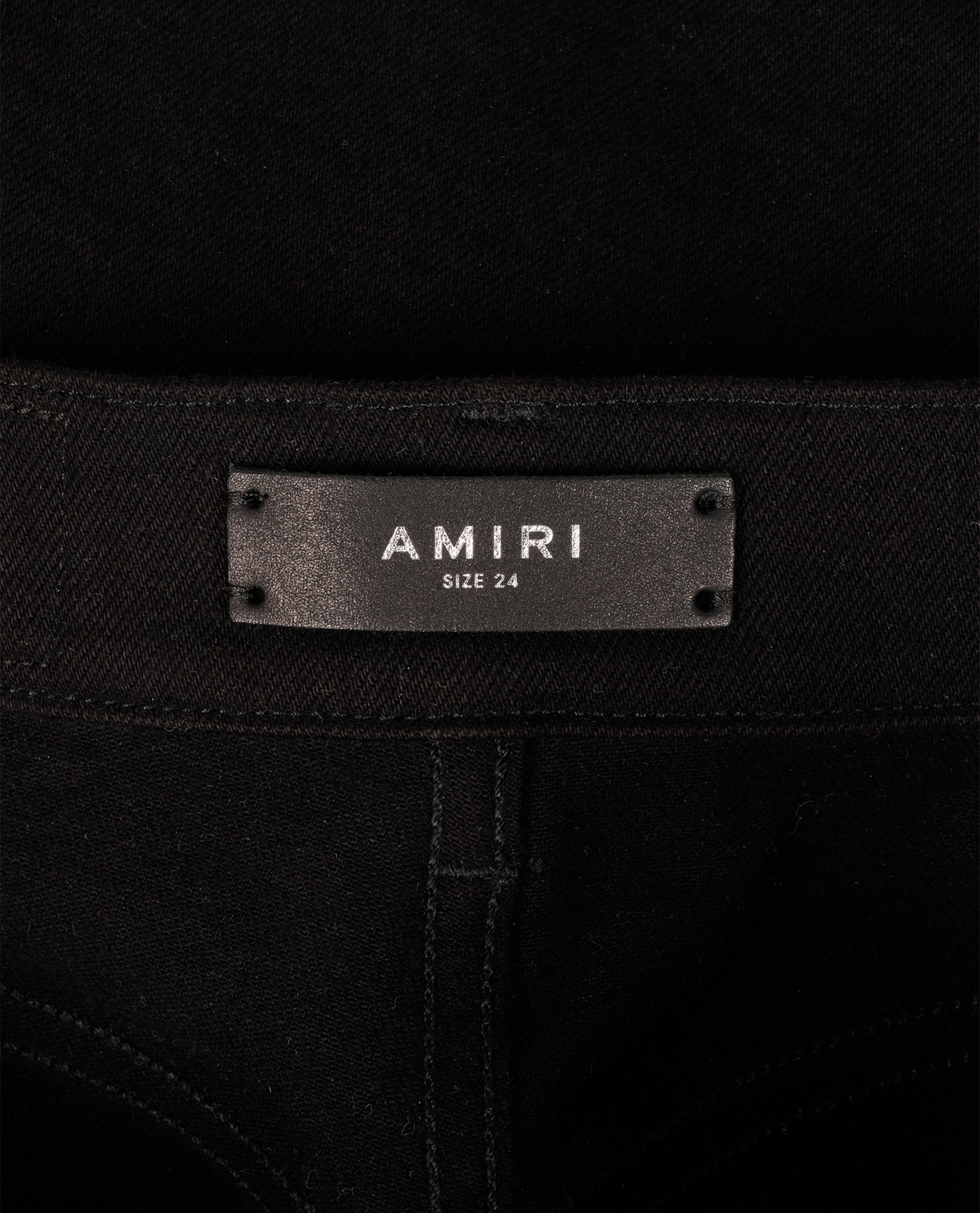 Amiri Leopard Print Straight Leg Jeans, &pound;170, Clothing, Black, Cotton, Other view