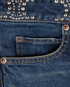 Celine Studded Waist Details Jeans, &pound;350, Clothing, Blue, Cotton, Other view