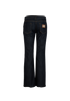 Dolce & Gabbana Logo-Plaque Straight Leg Jeans, &pound;110, Clothing, Blue, Cotton, Back view