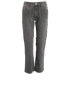 Isabel Marant Embellished Straight Jeans, &pound;350, Clothing, Black/Grey, Cotton, Front view