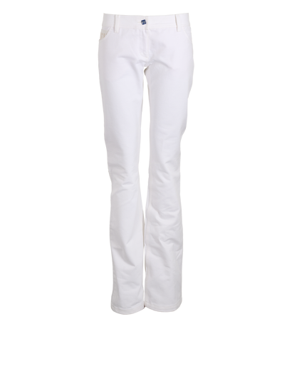 Fendi FF Jeans, &pound;90, Clothing, White, Cotton, Front view