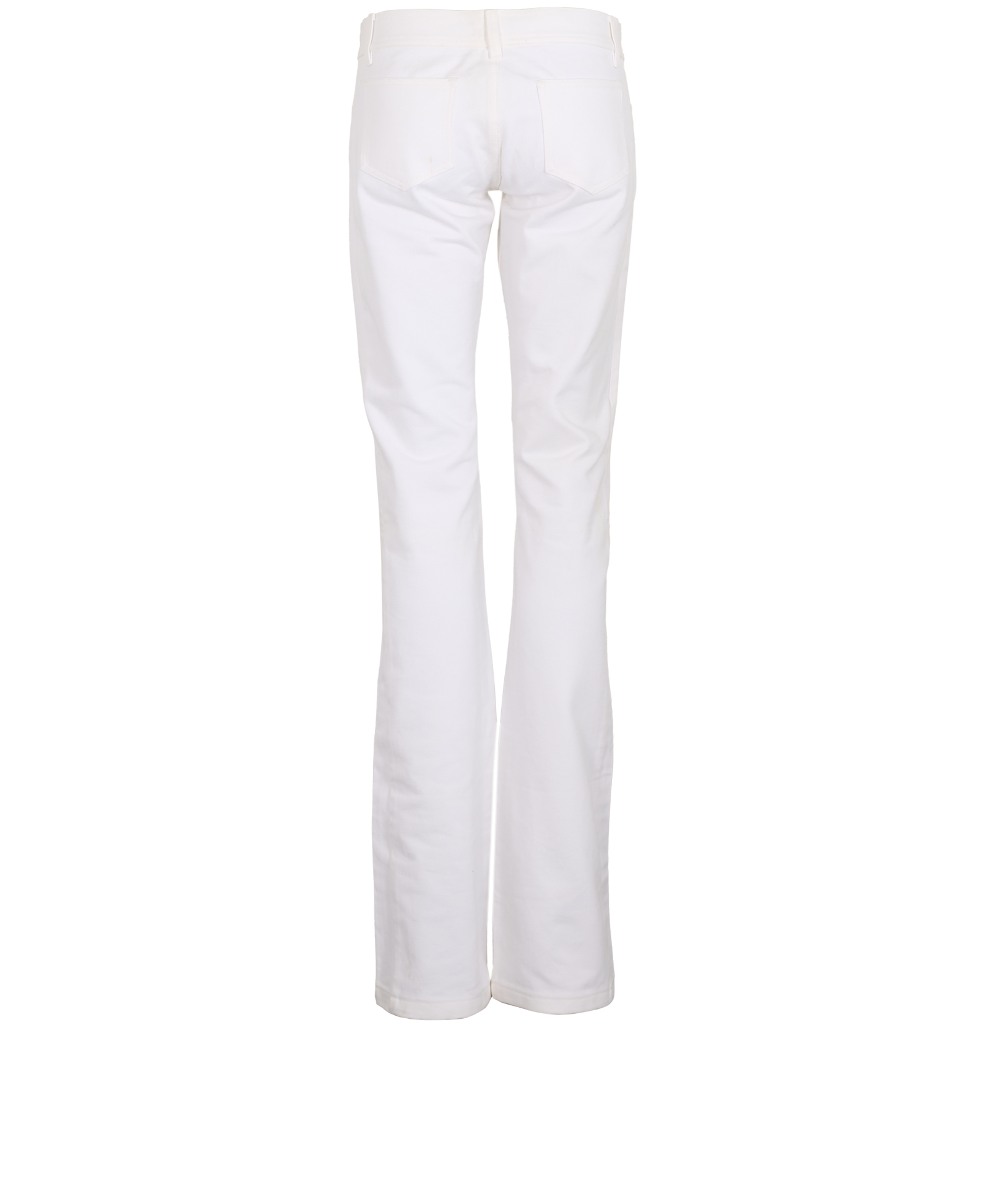 Fendi FF Jeans, &pound;90, Clothing, White, Cotton, Back view