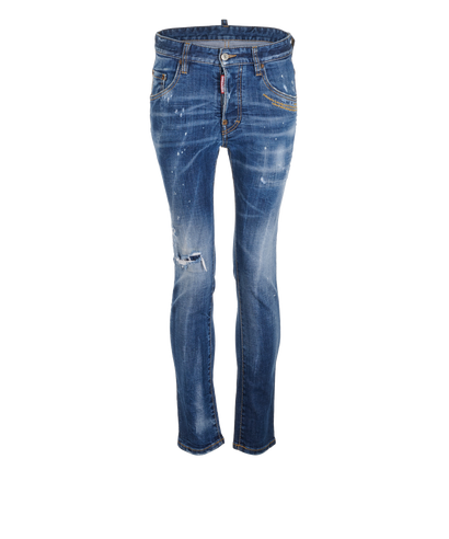 D Squared Skater Jeans, &pound;195, Clothing, Blue, Cotton, Front view