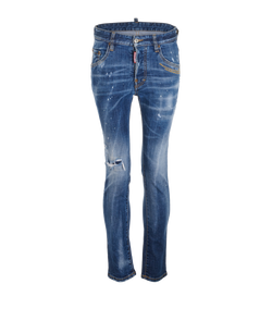 D Squared Skater Jeans, Cotton, Blue, Sz XS, 3*