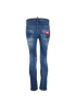 D Squared Skater Jeans, &pound;195, Clothing, Blue, Cotton, Back view