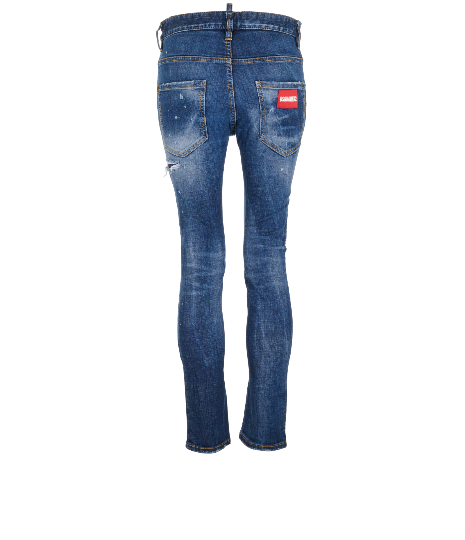 D Squared Skater Jeans, &pound;195, Clothing, Blue, Cotton, Back view