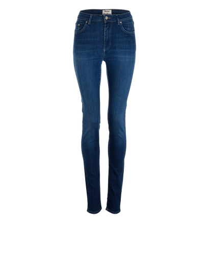 Acne Studio Pin Pure Skinny Jeans, &pound;50, Clothing, Blue, Denim, Front view
