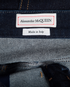 Alexander McQueen Flared Jeans, &pound;190, Clothing, Blue, Cotton, Other view