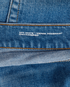 Off-White Wash-Effect Straight Leg Jeans, &pound;80, Clothing, Blue, Cotton, Other view