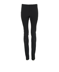 Gucci Slim Fit Trousers, Polyester, Black, Sz XS, 3*