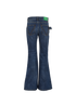 Bottega Veneta Bootcut Jeans, &pound;195, Clothing, Blue, Cotton, Back view