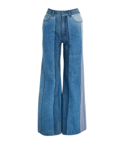 Christian Dior Flared Jeans, Cotton, Blue, UK8, 3*