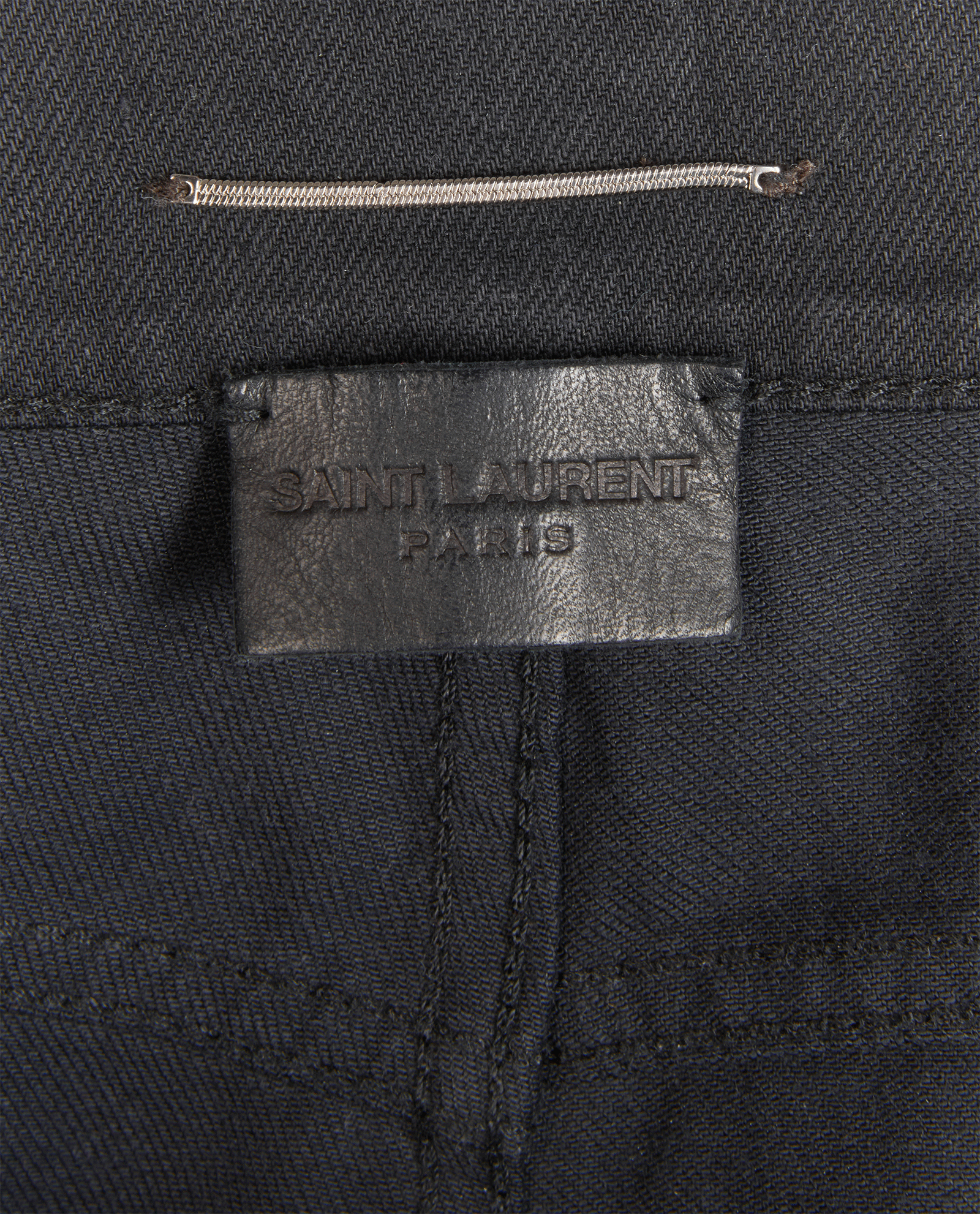 Saint Laurent Slim Jeans, &pound;180, Clothing, Black, Cotton, Other view