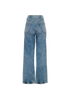 Maison Margelia Baggy Pocket Jeans, &pound;80, Clothing, Blue, Denim, Back view