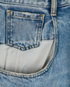 Maison Margelia Baggy Pocket Jeans, &pound;80, Clothing, Blue, Denim, Other view