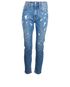 Acne Studios Milk Splatter Jeans, front view