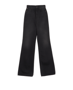 Acne Studios 1990 Washed Out Jeans, Cotton, Black, UK6, 2*