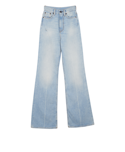 Acne Studio 1990 Distressed Jeans, &pound;80, Clothing, Blue, Cotton, Front view
