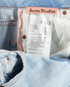 Acne Studio 1990 Distressed Jeans, &pound;80, Clothing, Blue, Cotton, Other view