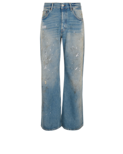 Acne Studios 2021M Trafalgar Jeans, Mens, Cotton, Light Blue, Sz L, 3*
