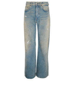 Acne Studios 2021M Trafalgar Jeans, Mens, Cotton, Light Blue, Sz S, 3*