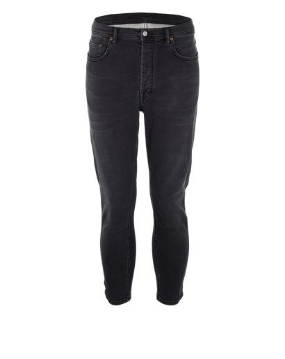 Acne Studios River Wash-Effect Tapered Jeans, front view