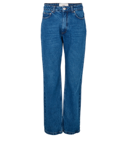 Ami Paris Classic Fit Jeans, Mens, Cotton, Blue, Sz M, 3*