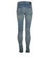 Amiri Paisley Embroidered Jeans, &pound;210, Clothing, Blue, Cotton, Back view