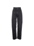 Balenciaga All Over Logo Jeans, front view