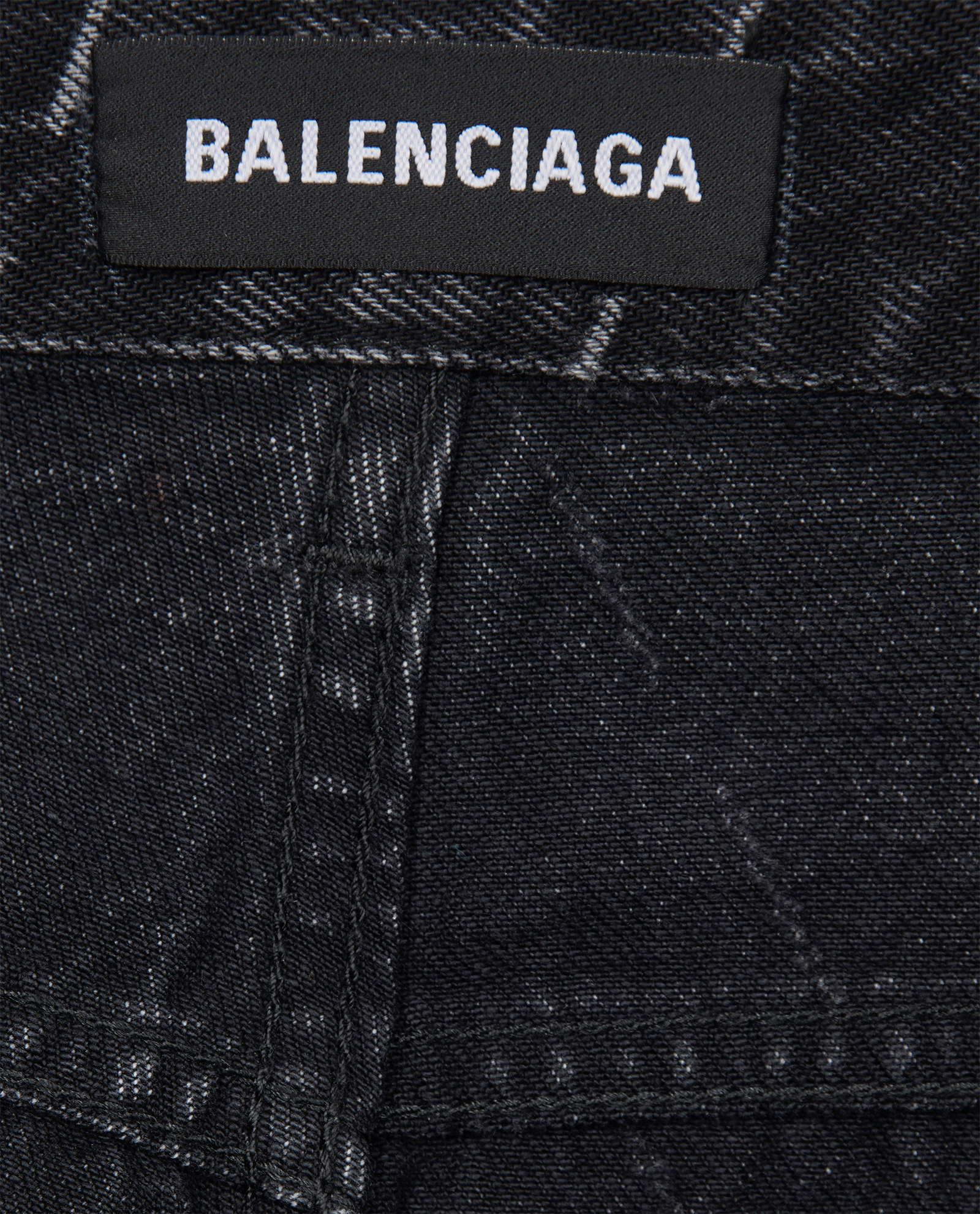 Balenciaga All Over Logo Jeans, Jeans - Designer Exchange
