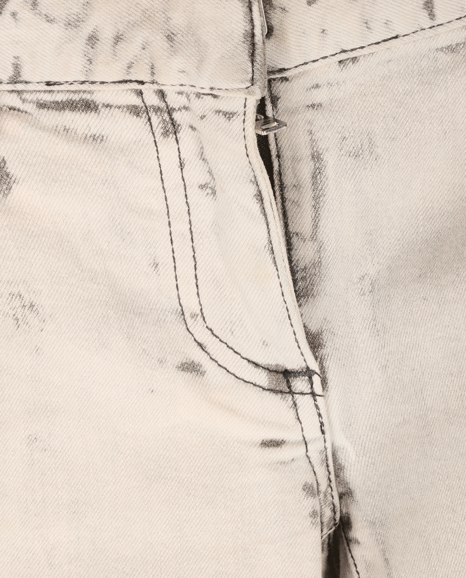 Balmain Acid Wash Distressed Skinny Jeans, &pound;60, Clothing, Grey, Denim, Other view