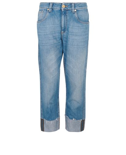 Brunello Cucinelli Cropped Jeans, front view