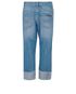 Brunello Cucinelli Cropped Jeans, back view
