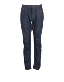 Burberry Straight Jeans, Mens, Denim, Dark Blue, Sz 36 x 32/XXL, 2*